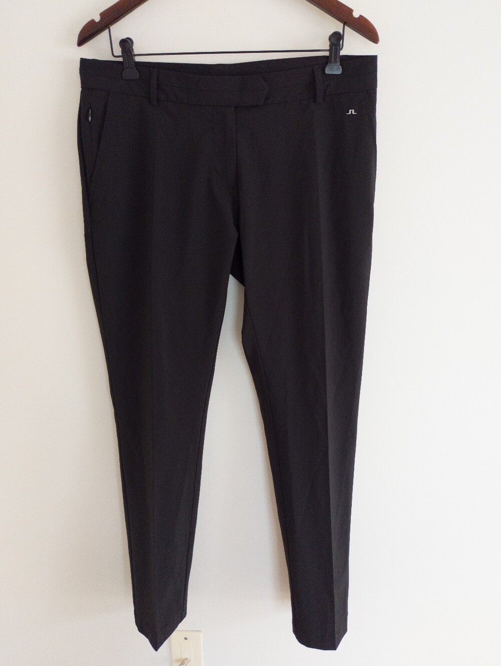 J.Lindeberg Freja Micro Stretch Black Golf Pants Trousers Size 32